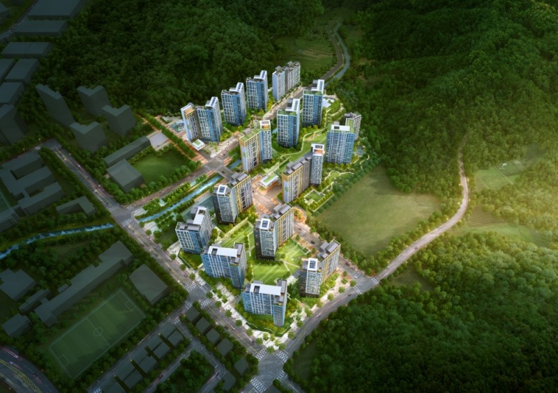 율동지구 한신더휴 조감도