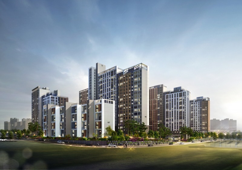 봉담자이라피네 투시도 / 사진=GS건설