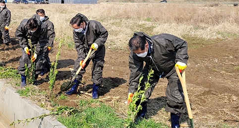 강원농협, 깨끗한 축산사업장, 방취림 조성' 사업 실시