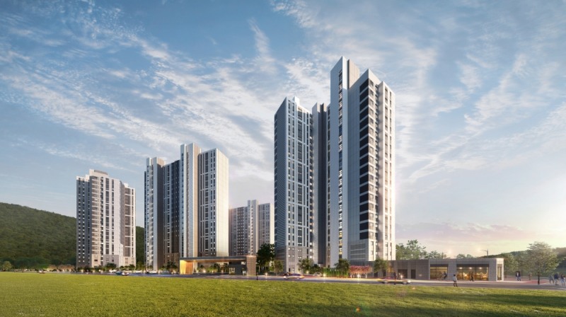 DL이앤씨 e편한세상 연천 웰스하임 투시도 / 사진=DL이앤씨