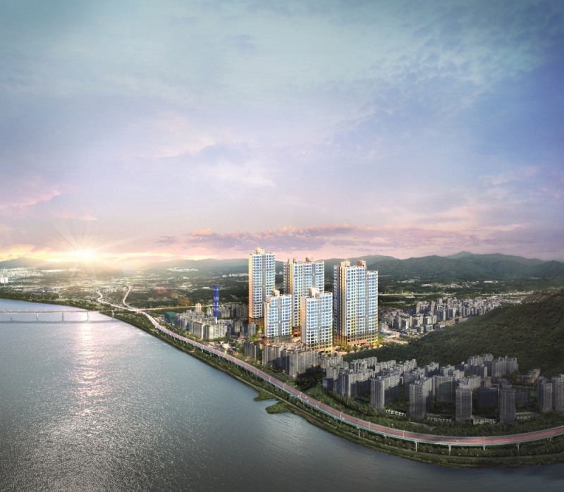 덕소 강변 라온프라이빗 투시도