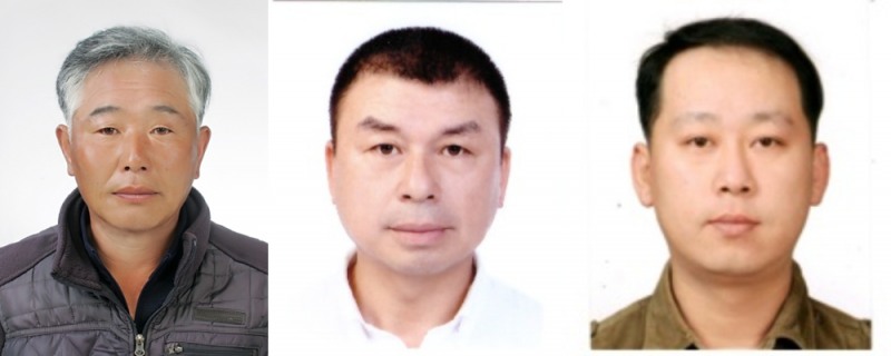 LG가 사고 차량에서 시민을 구조한 (왼쪽부터) 김기문, 박영만, 허원석씨에 'LG 의인상'을 수여하기로 했다. 사진=LG