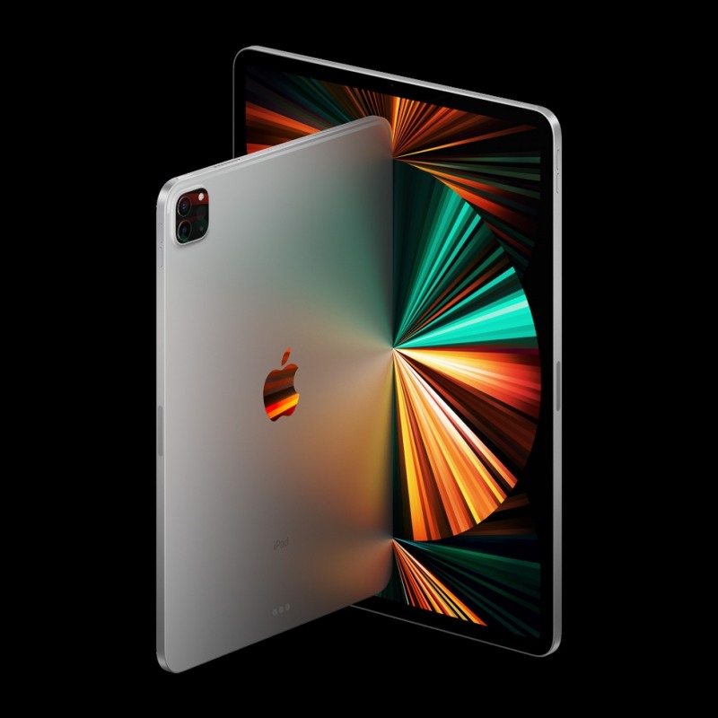 애플의 자체 설계 반도체 M1이 탑재된 신형 아이패드 프로. 사진=애플