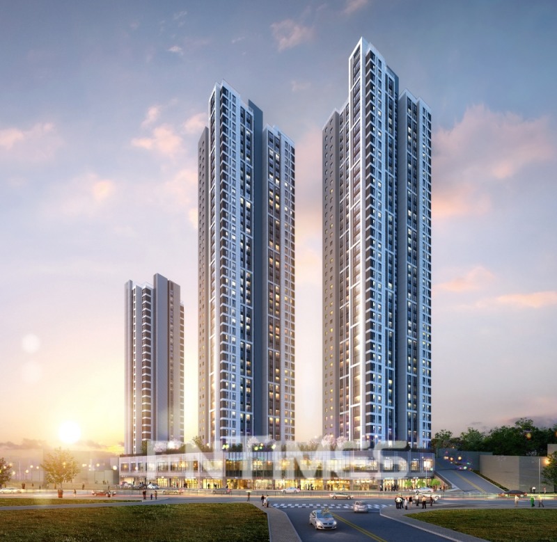 인천 미추홀구 용현3 가로주택정비사업 투시도 / 사진제공=DL이앤씨