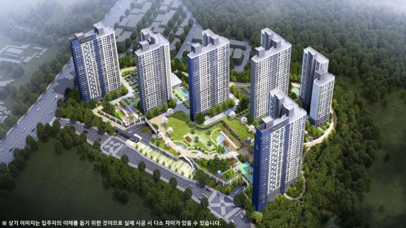 더샵 오산엘리포레 조감도 / 사진=포스코건설