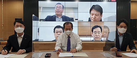 농협중앙회 감사위원장, 스마트워크센터 현장감사 화상점검