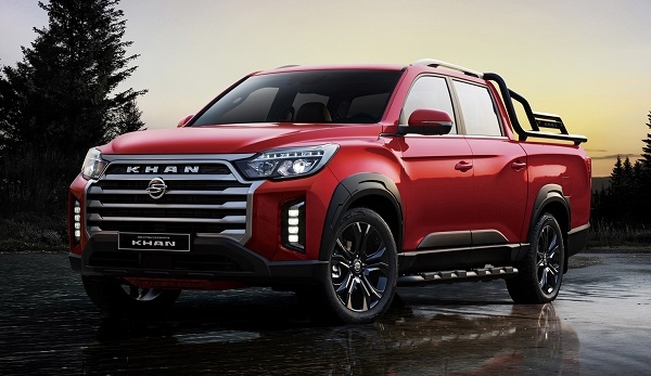 쌍용자동차 렉스턴 스포츠 칸.