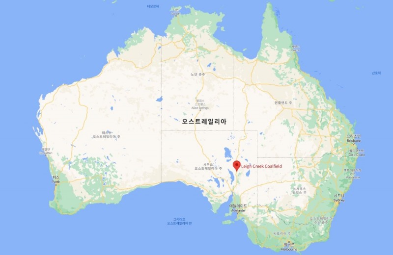 호주 리 크릭 위치도 / 사진=DL이앤씨