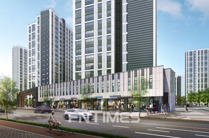 e편한세상 운정 어반프라임 단지내상가 투시도 / 사진제공=DL이앤씨