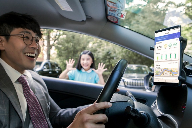 T맵은 ‘운전습관’ 기능을 통해 운전자의 안전운전 및 친환경 주행을 돕고, 급정거 알림을 통해 교통사고 예방에 기여하고 있다. 사진=SK텔레콤