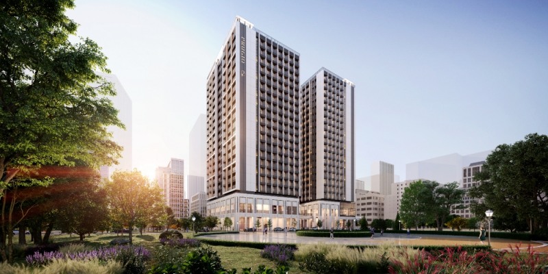 ‘세운 푸르지오 그래비티’ 투시도. / 사진=대우건설