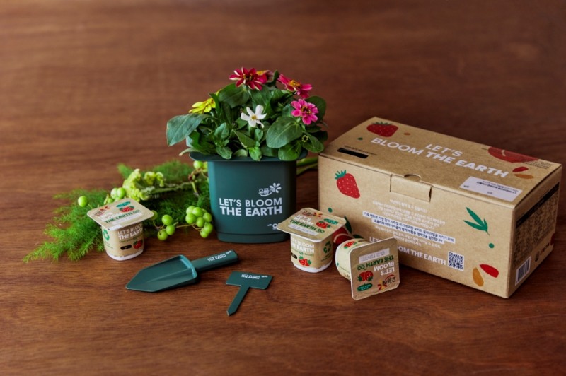 요플레 친환경 캠페인 굿즈. / 사진제공 = 빙그레