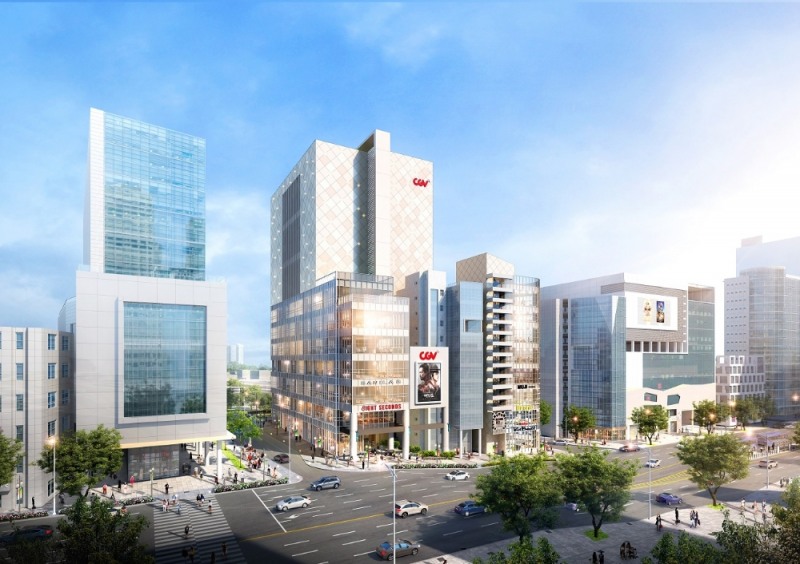 스파크플러스 홍대점 건물 투시도 / 사진=스파크플러스