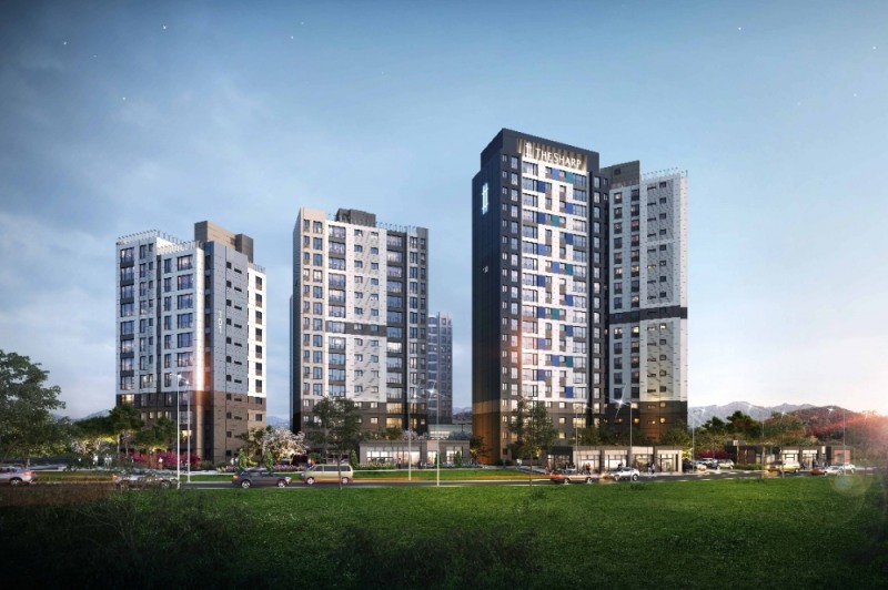 ‘더샵 수성오클레어’ 투시도. / 사진=포스코건설