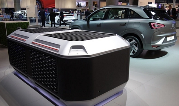 현대차그룹 HTWO 수소연료전지 발전 시스템.