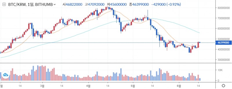 자료: 비트코인 시세, 출처: 빗썸