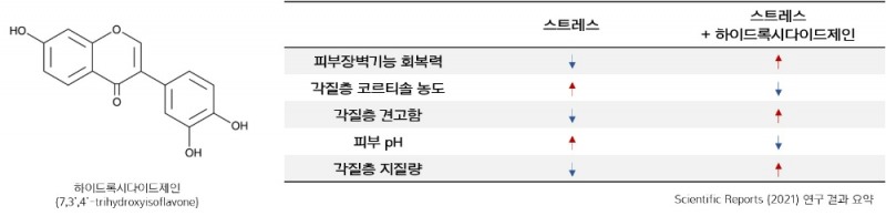 아모레퍼시픽의 Scientific Reports 연구 결과 요약/사진제공=아모레퍼시픽