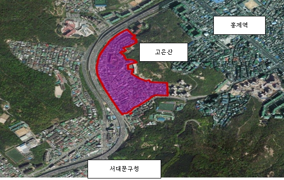 5차 선도사업 후보지로 선정된 서울 서대문구 홍제동 저층주거지 사업지 조감도 / 자료=국토교통부