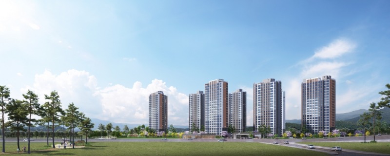 파주 운정신도시 제일풍경채 2차 그랑베뉴 투시도