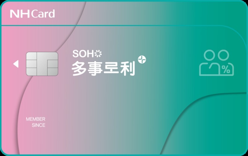 'SOHO 다사로이+ 카드' /사진=NH농협카드