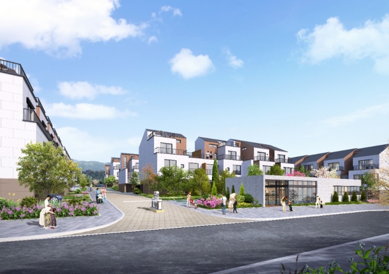 양주 옥정 라피네트 더 테라스 투시도