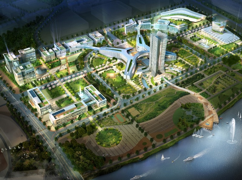 인천청라 의료복합타운 조감도 / 사진=현대건설