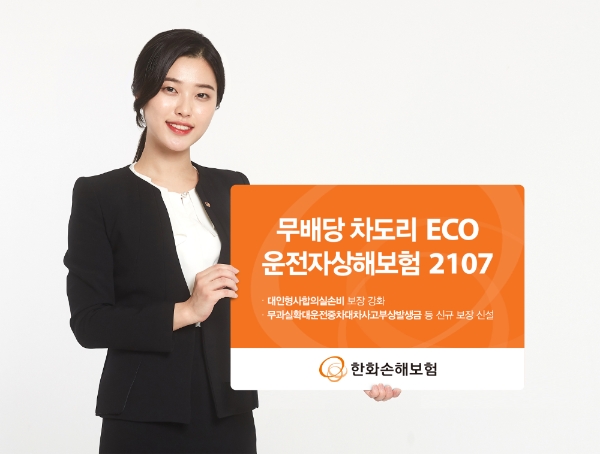 한화손해보험이 '무배당 차도리 ECO 운전자상해보험 2017'을 개정해 7월 1일부터 시판한다./사진= 한화손해보험