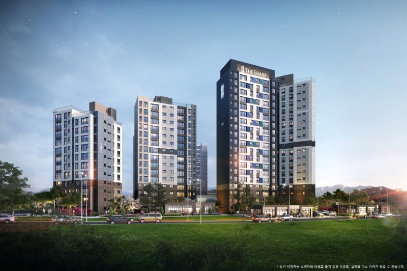 더샵 수성오클레어 투시도 / 자료=포스코건설