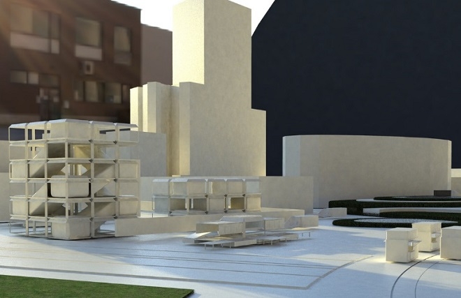 현대차·RISD 디자인 프로젝트 '박테리아의 커뮤니케이션 방식에서 착안한 이동형 서비스'.