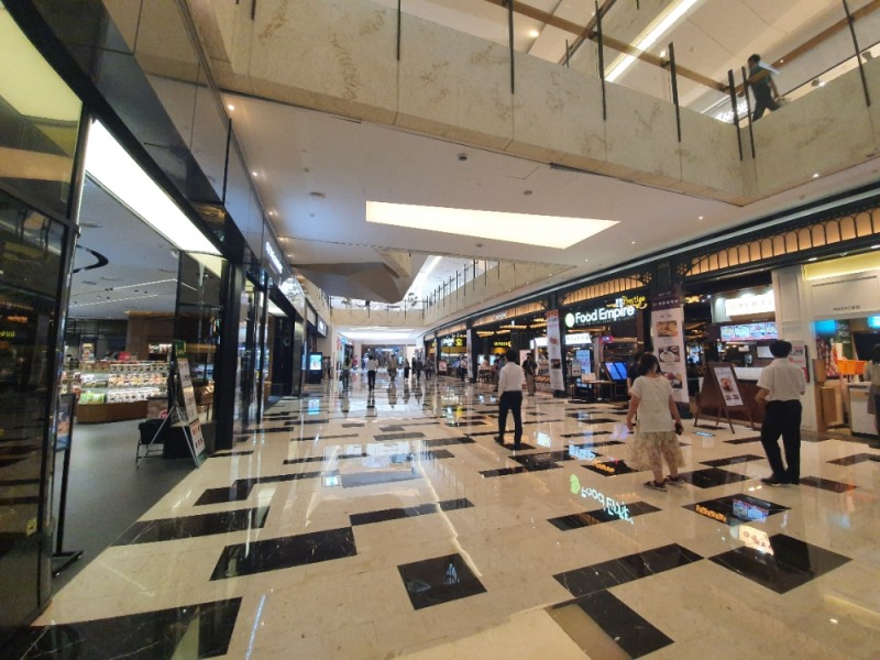 9일 여의도 IFC몰 식당가 모습/사진제공=본사취재