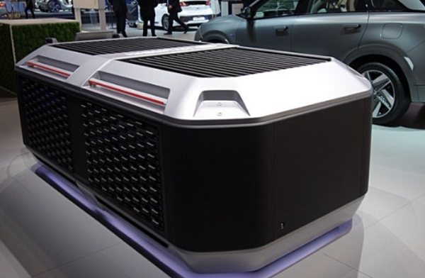 현대차 수소연료전지 발전 시스템.