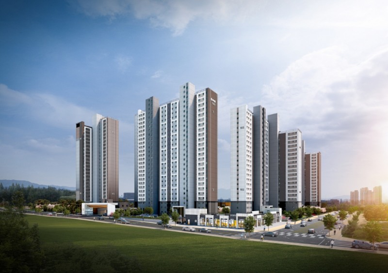 ‘포천 금호어울림 센트럴’ 조감도. / 사진=금호건설