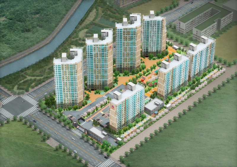 부산신항만 6단지 조감도 / 사진=부영