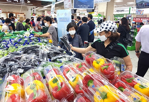 강원농협, 여름철 주산지 강원도 농산물 판매 총력