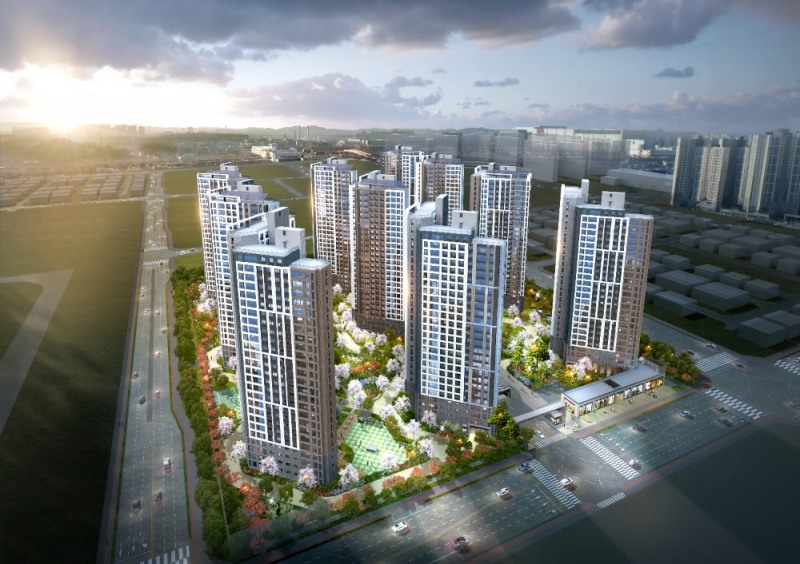 ‘평택지제역자이’ 조감도. / 사진=GS건설