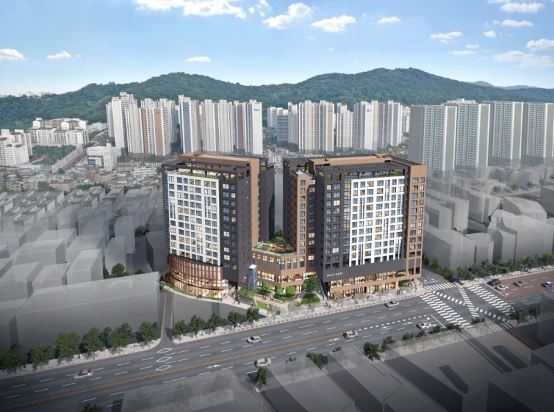 ‘광명 퍼스트 스위첸’ 조감도. / 사진=KCC건설