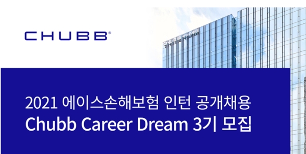 에이스손해보험이 2021 에이스손해보험 인턴을 공개채용한다./사진-= 에이스손해보험