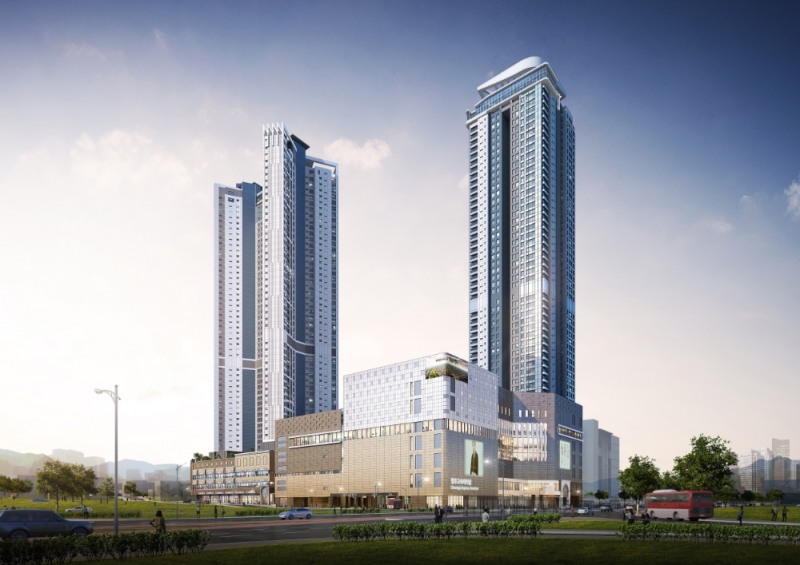 ‘힐스테이트 청주 센트럴’ 투시도. / 사진=현대엔지니어링