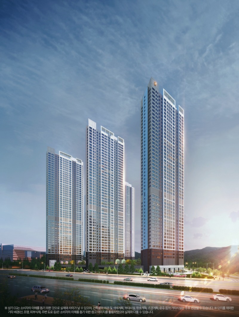 청라 푸르지오 트레시알 투시도