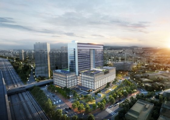 부영그룹 우정의료재단이 건립 준비중인 종합병원 조감도 / 사진=부영