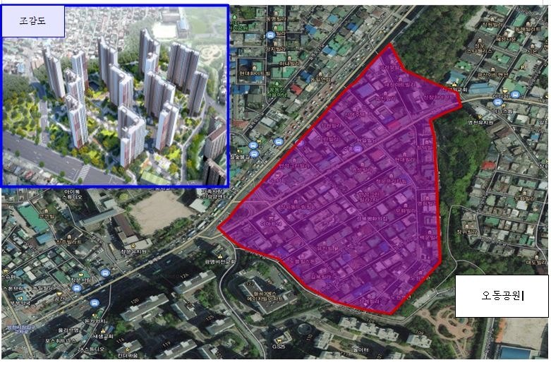 서울 성북구 장위동 舊장위12구역 사업지 조감도 / 자료=국토교통부