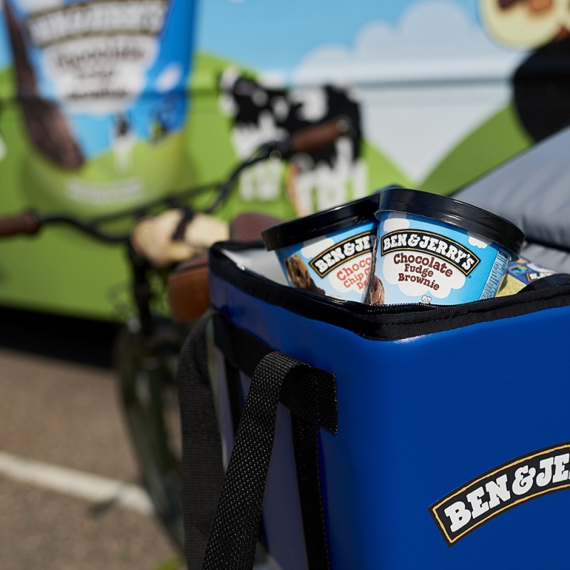 벤앤제리스 딜리버리 서비스. / 사진제공 = 벤앤제리스