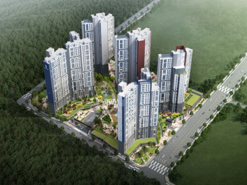 더샵 광양베이센트 조감도 / 사진제공=포스코건설