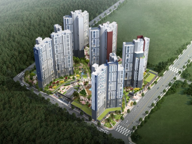 더샵 광양베이센트 조감도 / 사진제공=포스코건설