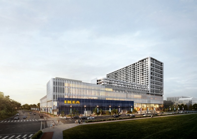 고덕 아이파크 디어반 석경투시도