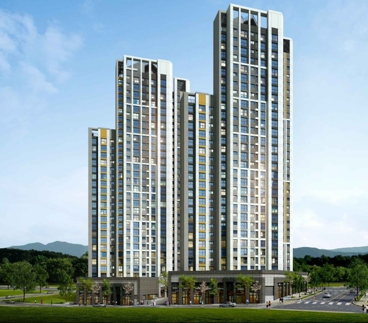 더샵 도안트위넌스 투시도 / 사진제공=포스코건설