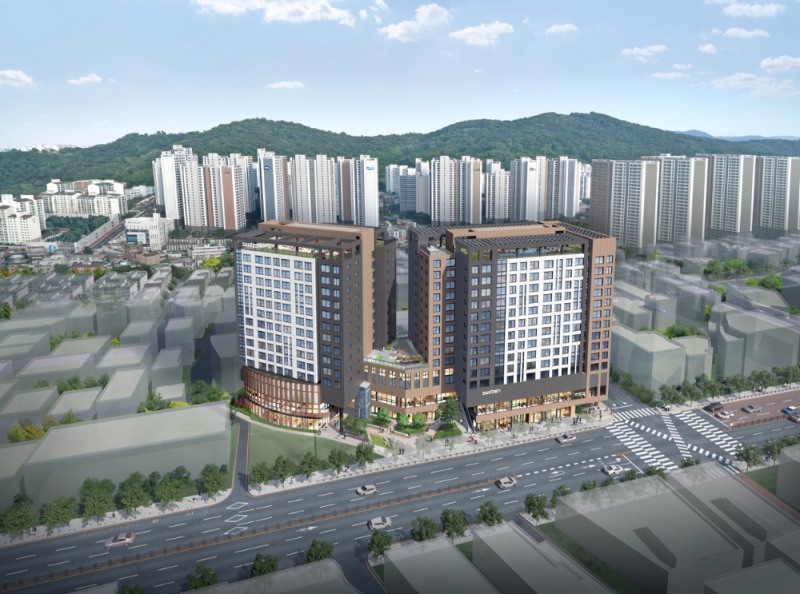 ‘광명 퍼스트 스위첸’ 조감도. / 사진=KCC건설