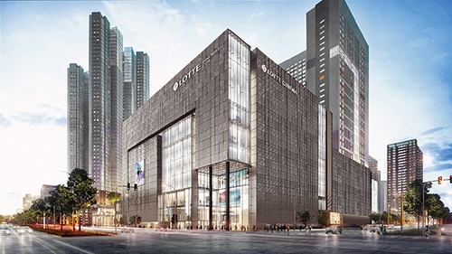 ▲ ‘롯데백화점 동탄점’ 전경.