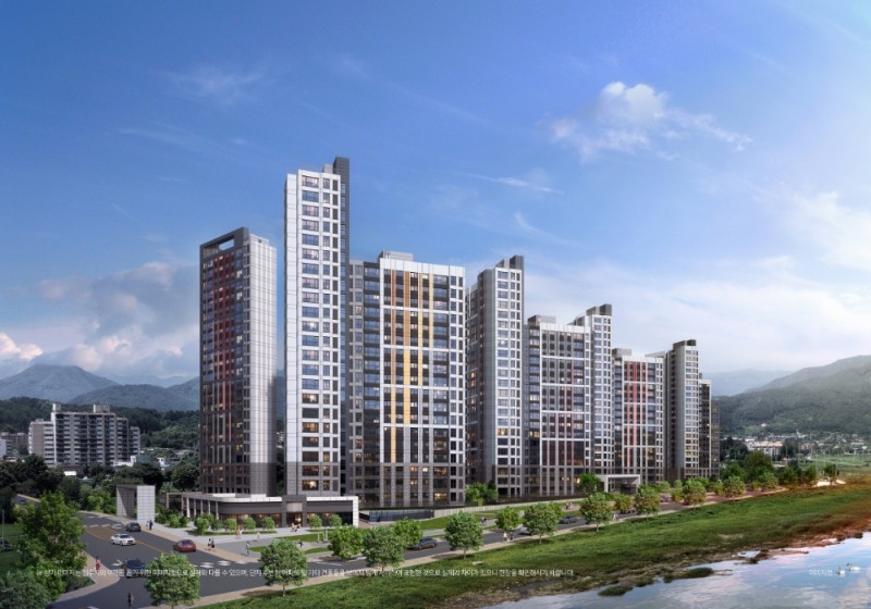 ‘힐스테이트 가평 더뉴클래스’ 투시도. / 사진=현대건설
