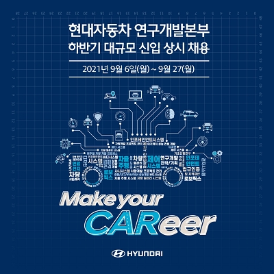 현대차 연구개발본부, 세자릿수 신입사원 채용 시작